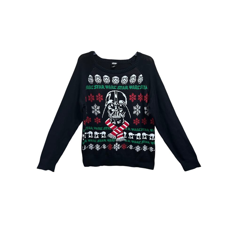 Star Wars Darth Vader Sweater Ugly Christmas Pullover Women’s Size XL